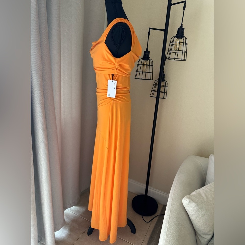 Bailey 44 Off-Shoulder Orange Maxi Dress - Picture 5 of 12